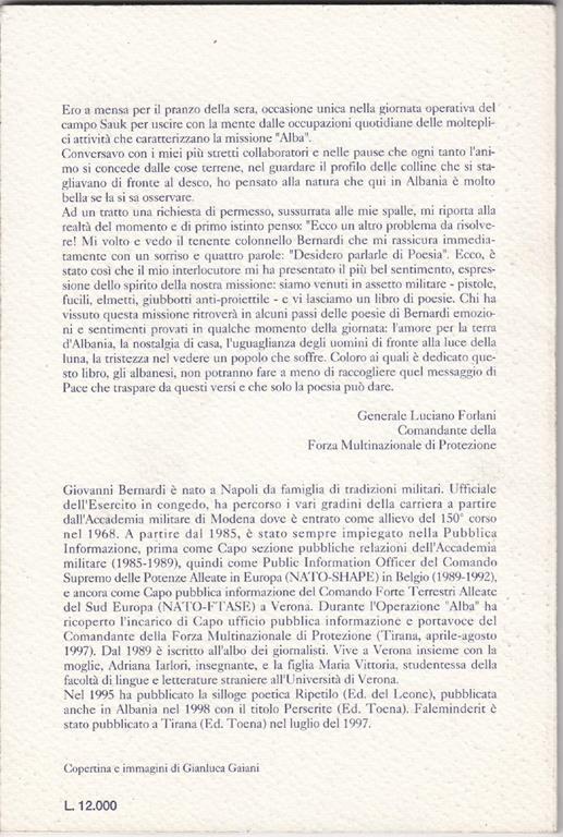 Faleminderit Poesie - Giovanni Bernardi - 2