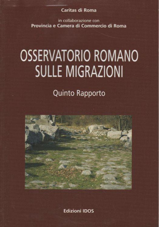 Osservatorio Romano Sulle Migrazioni Quinto Rapporto - copertina