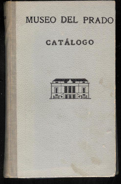 Museo del Prado - Catàlogo de los cuadros - copertina