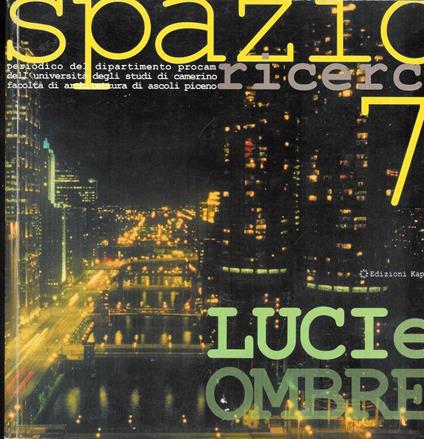 Spazio Ricerca n. 7 Giugno 2006 Anno IV - copertina