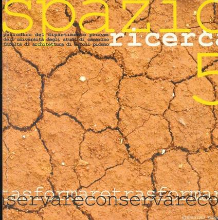 Spazio Ricerca n. 5 Anno III Giugno 2005 - copertina
