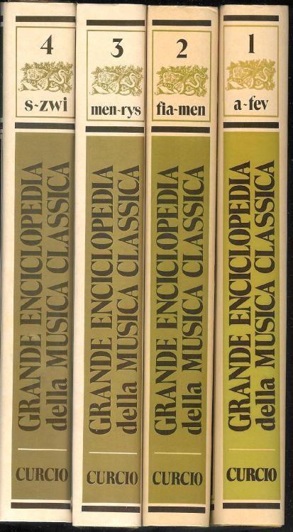 Grande enciclopedia della Musica Classica ( vol. 1,2,3,4 ) - copertina