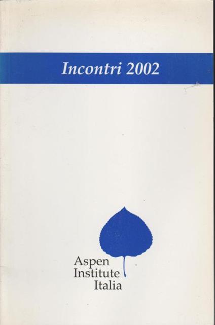 Incontri 2002 - copertina