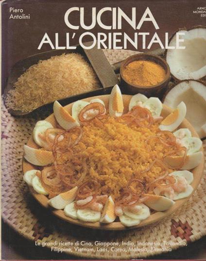 Cucina all'orientale - Piero Antolini - copertina