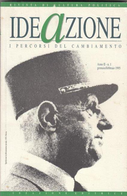 Ideazione i percorsi del cambiamento Anno II gennaio/febbraio 1995 - copertina