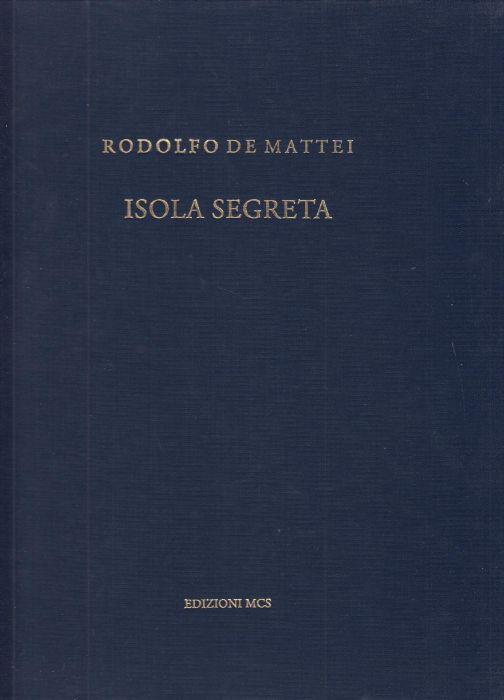Isola Segreta - Rodolfo De Mattei - copertina