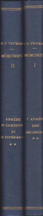 Memories I E Ii L' Annee Des Decisions - Annees D'Epreuve Et D'Esperance - copertina