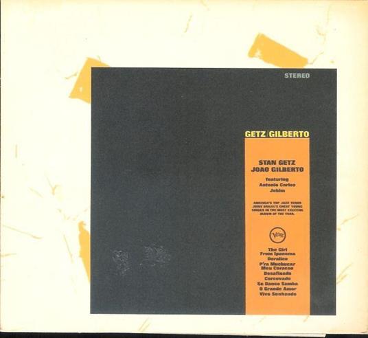 Stan Getz / Joao Gilberto CD - copertina