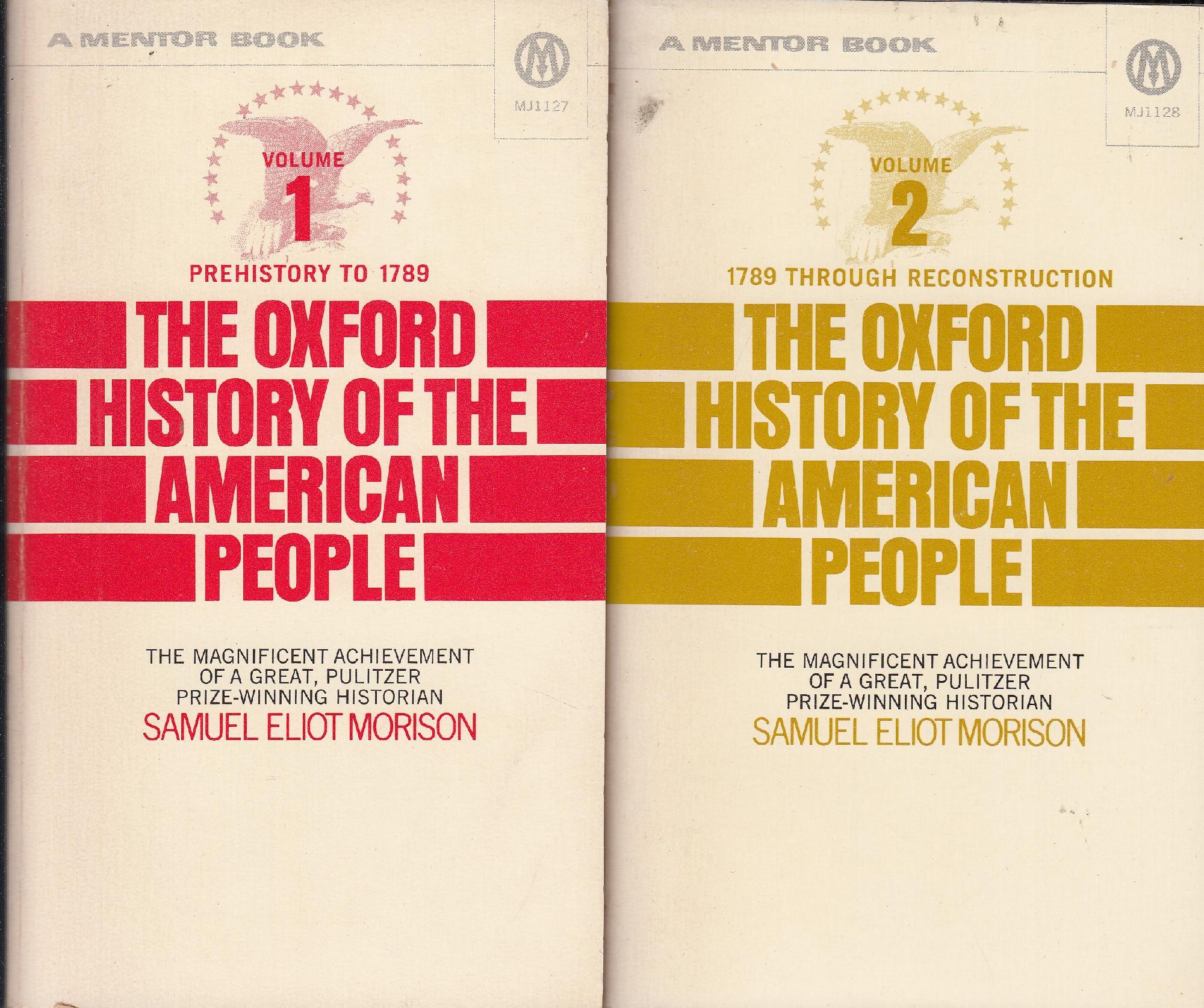 The Oxford History of the American people. Volume 1-2-3- index