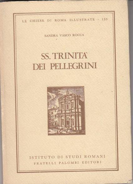 SS.trinità dei pellegrini - Sandra Vasco Rocca - copertina