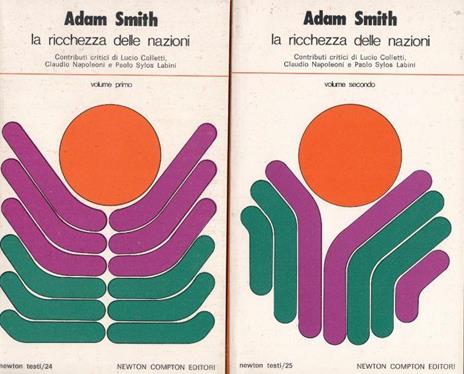 La richezza delle nazioni - Adam Smith - copertina