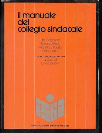 Il Manuale del Collegio Sindacale - copertina