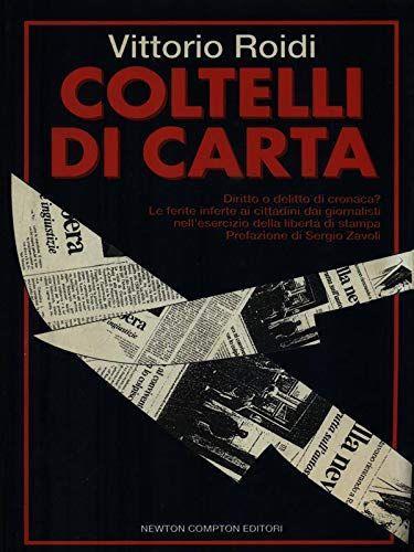 Coltelli di carta - Vittorio Roidi - copertina