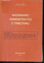Massimario Amministrativo e Tributario - voci da 89 a 106 ( ESPR-GRA )