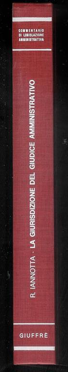 La giurisdizione del giudice amministrativo