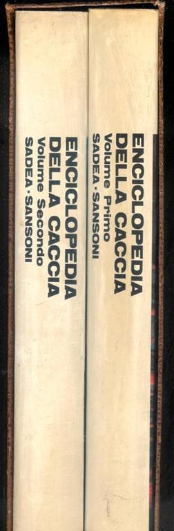 Enciclopedia della caccia - 2 volumi + cofanetto - copertina