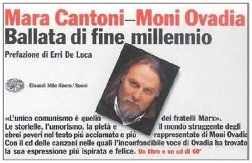 Ballata di fine millennio - Moni Ovadia - copertina
