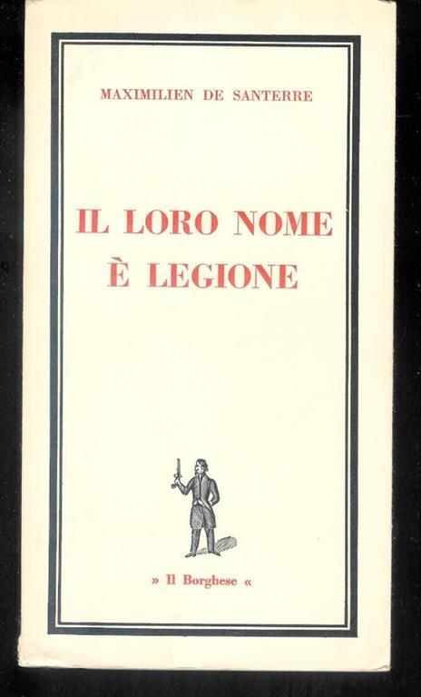 Il loro nome è legione - copertina
