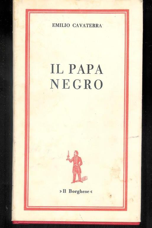 Il Papa negro - Emilio Cavaterra - copertina
