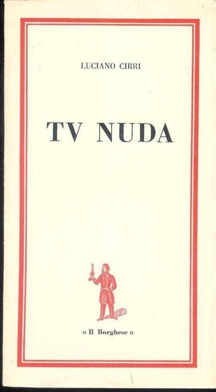 TV nuda - Luciano Cirri - copertina
