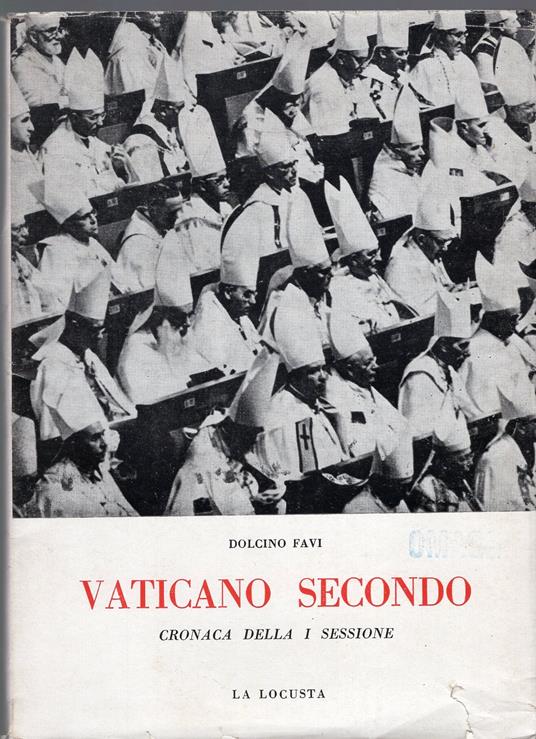Vaticano secondo - cronaca della I sessione - Dolcino Favi - copertina