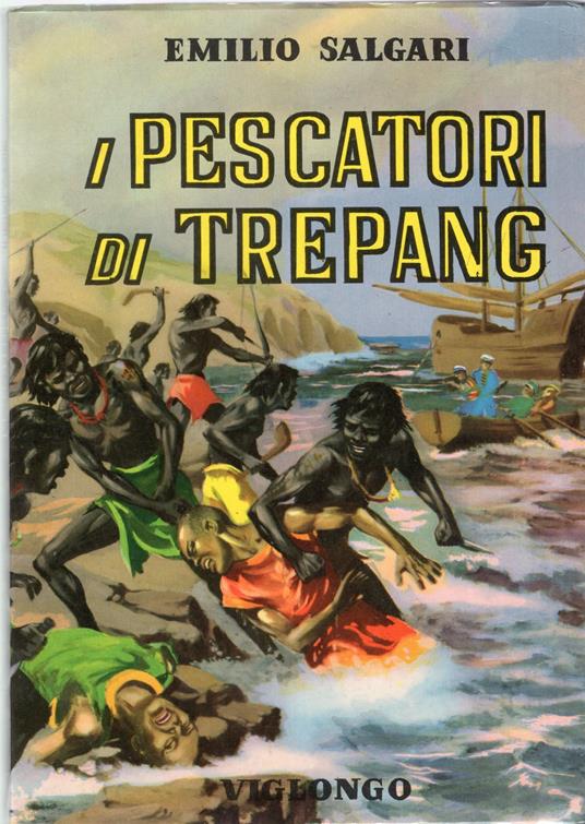 I pescatori di Trepang - Emilio Salgari - copertina