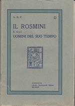 Il Rosmini E Gli Uomini Del Suo Tempo