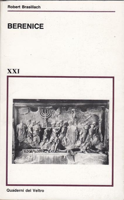 BRASILLACH Robert - Berenice - copertina