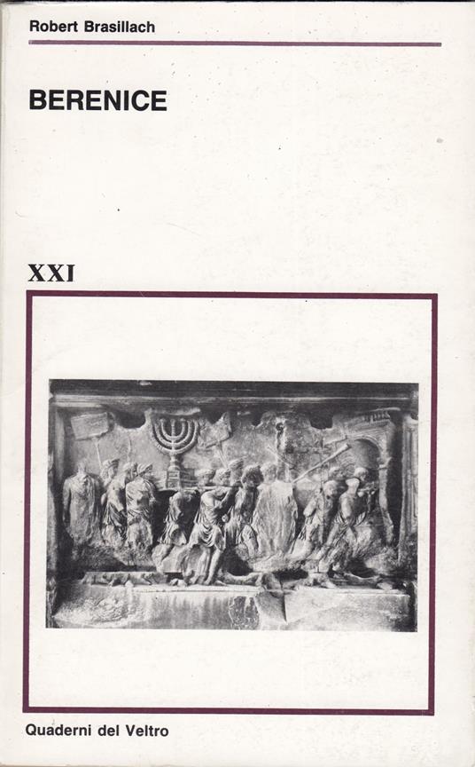 BRASILLACH Robert - Berenice - copertina