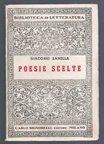 Giacomo Zanella -Poesie scelte