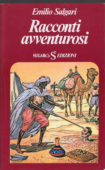 Racconti avventurosi - Emilio Salgari - copertina