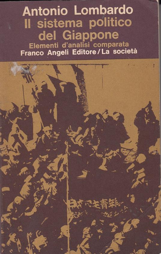Il sistema politico del Giappone - Antonio Lombardo - copertina