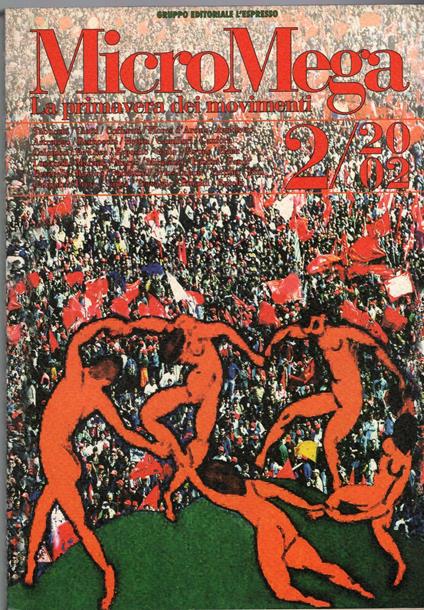 Micromega. n. 2/2002 La primavera dei movimenti - copertina