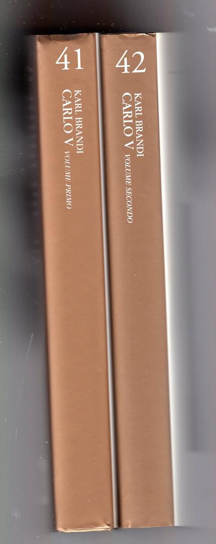 Carlo V ( 2 volumi ) - Karl Brandi - copertina