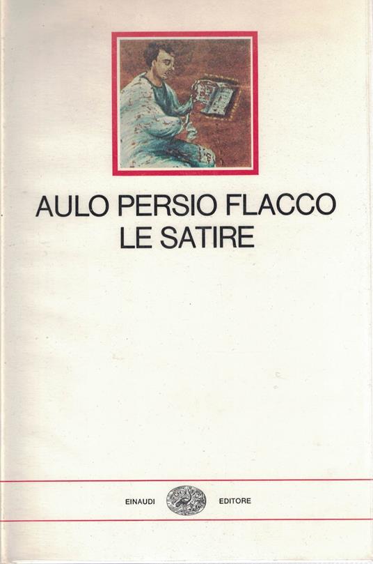 Aulo Persio Flacco : Le Satire - copertina