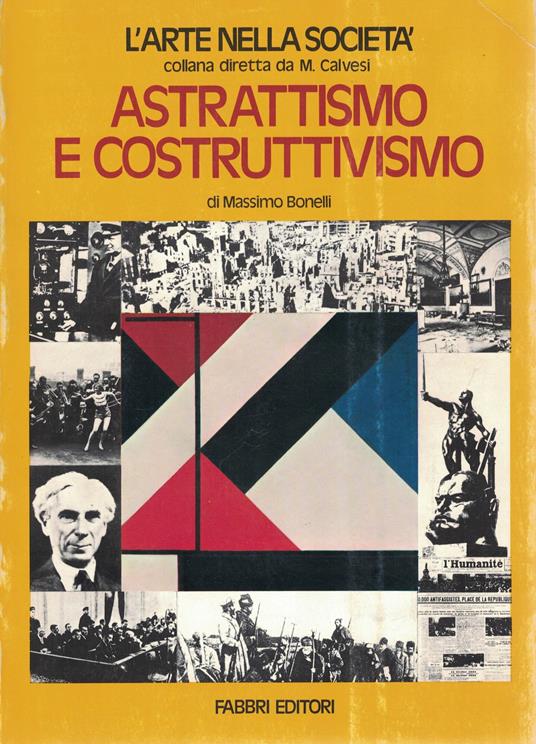 Astrattismo e costruttivismo - Massimo Bonelli - copertina