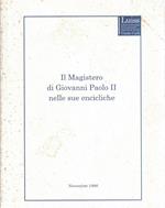 Il Magistero di Giovanni Paolo II nelle sue encicliche