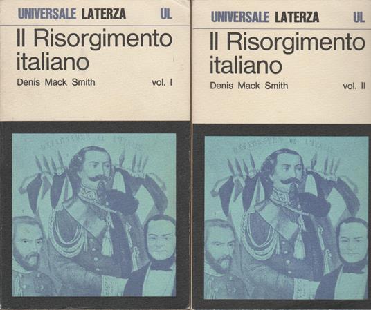 IL RISORGIMENTO ITALIANO 2 Volumi - Denis Mack Smith - copertina