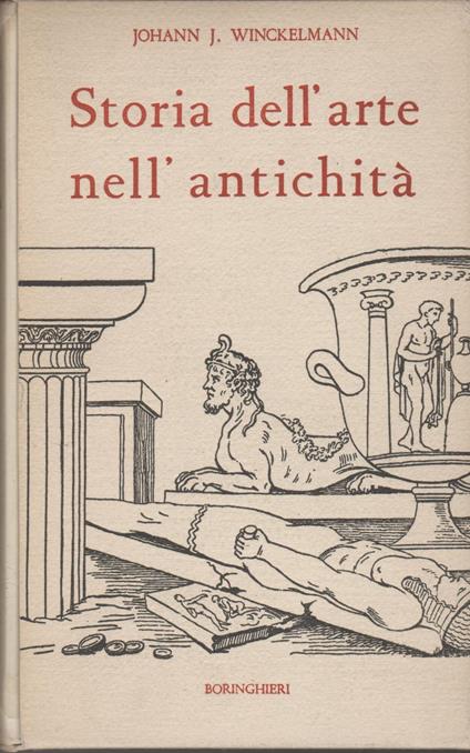 Storia dell'arte nell'antichità - copertina