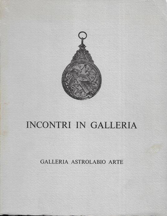 Incontri In Galleria - copertina