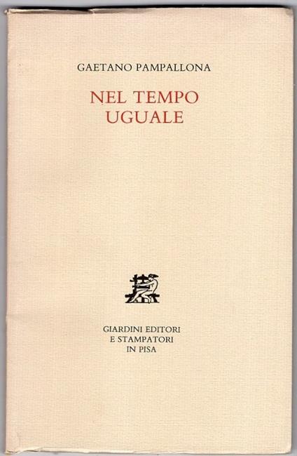 Nel tempo uguale - copertina