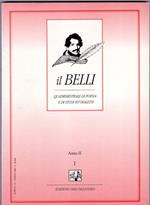 Il Belli. Quadrimestrale Di Poesia E Di Studi Sui Dialetti. 2000. Annata Completa