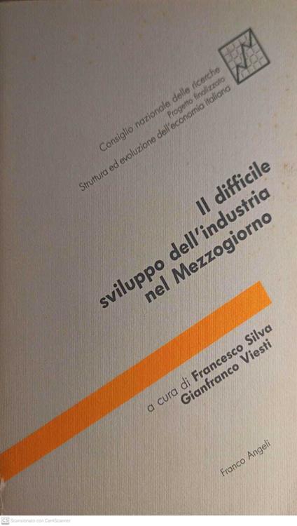 Il difficile sviluppo dell'industria nel Mezzogiorno - copertina
