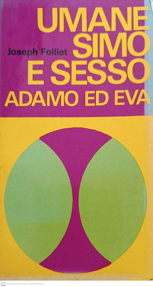 Umanesimo e sesso, Adamo ed Eva - Joseph Folliet - copertina