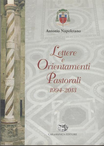 Lettere e Orientamenti Pastorali 1994-2013 - copertina