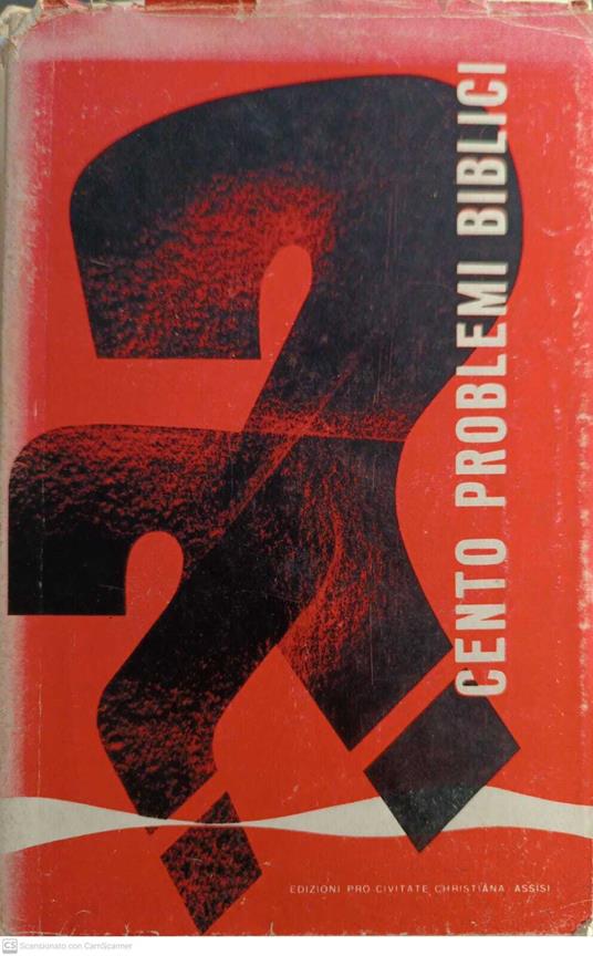 Cento problemi biblici - copertina