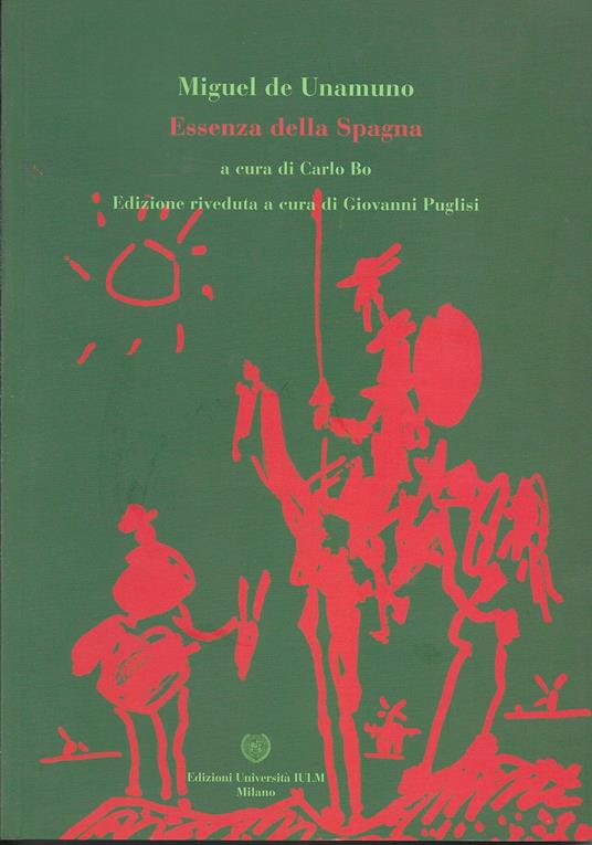 Essenza Della Spagna - Miguel de Unamuno - copertina