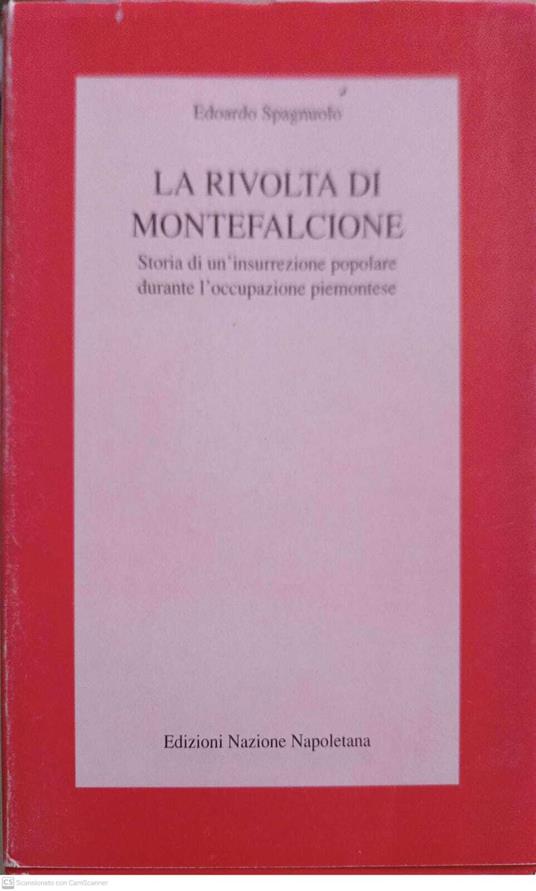 La rivolta di Montefalcione - copertina