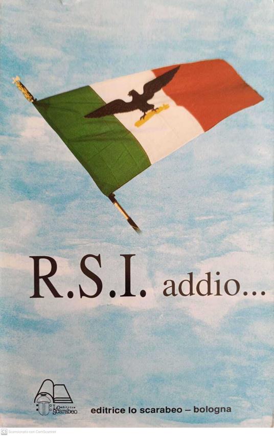 R.S.I. addio.. - copertina