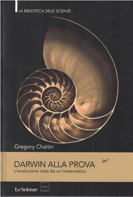 Darwin alla prova. L'evoluzione vista da un matematico - copertina